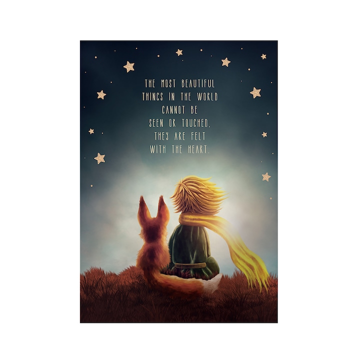 Tablou Little Prince, Zizula Cards, 50 x 70 cm