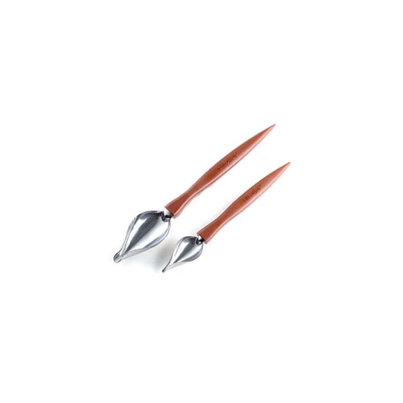 Set 2 lingurite pentru decorare, Silikomart