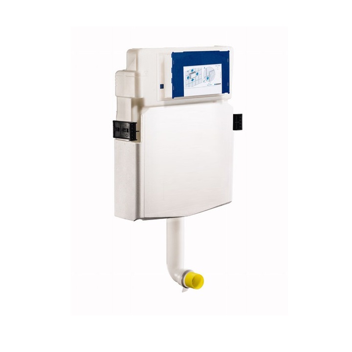 Вградено тоалетно казанче Geberit Delta, p182 / up100, 3 / 4-4.5 / 6 / 7.5l