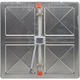 Panel LED patrat reglabil 50-150 lumina rece 175x175 15W