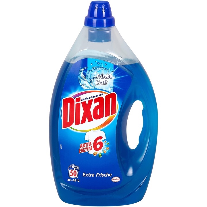 Detergent lichid, Dixan Universal Frische concentrat cu 6 enzime