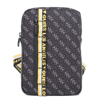 Geanta crossbody Guess, Model logo, Piele ecologica, 18x25x4 cm, Negru Geanta crossbody Guess, Model logo, Piele ecologica, 18x25x4 cm, Negru