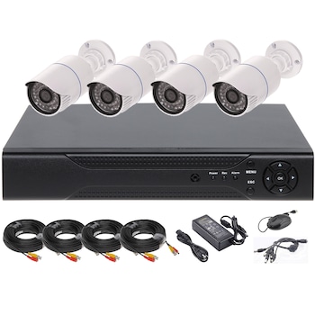 Kit/sistem supraveghere video cu 4 camere 2 MP Full HD ENVIO AESS-KIT4CHBFM60H200ST Kit/sistem supraveghere video cu 4 camere 2 MP Full HD ENVIO AESS-KIT4CHBFM60H200ST