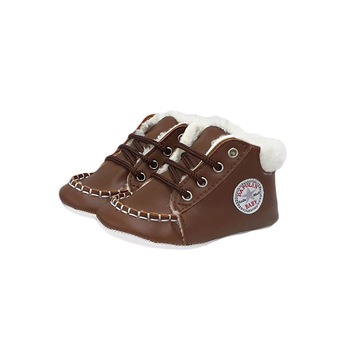 Botosei bebe model mocasin, maro Botosei bebe model mocasin, maro