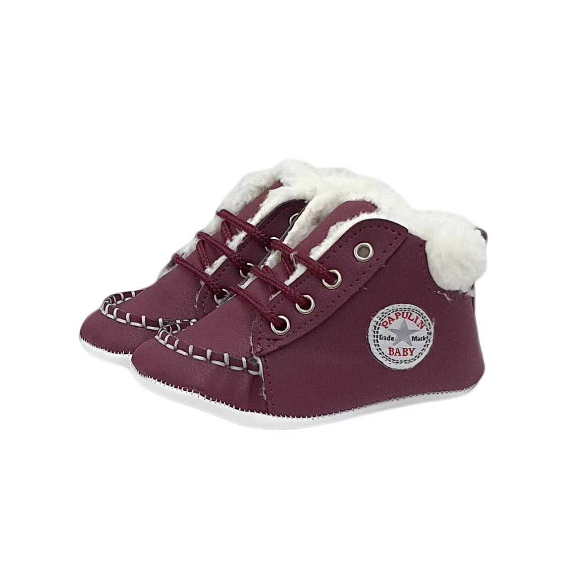 Botosei bebe model mocasin, grena