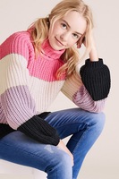 marks amp spencer pulover tricotat masiv cu guler inalt si maneci raglan roznegru 128-134 cm standard imagen 41_0_
0
