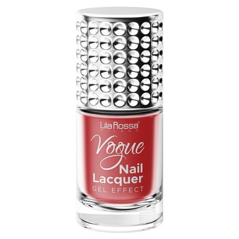 Oja clasica, Lila Rossa, Vogue, gel effect, 10 ml, 010 Red Intuition Oja clasica, Lila Rossa, Vogue, gel effect, 10 ml, 010 Red Intuition