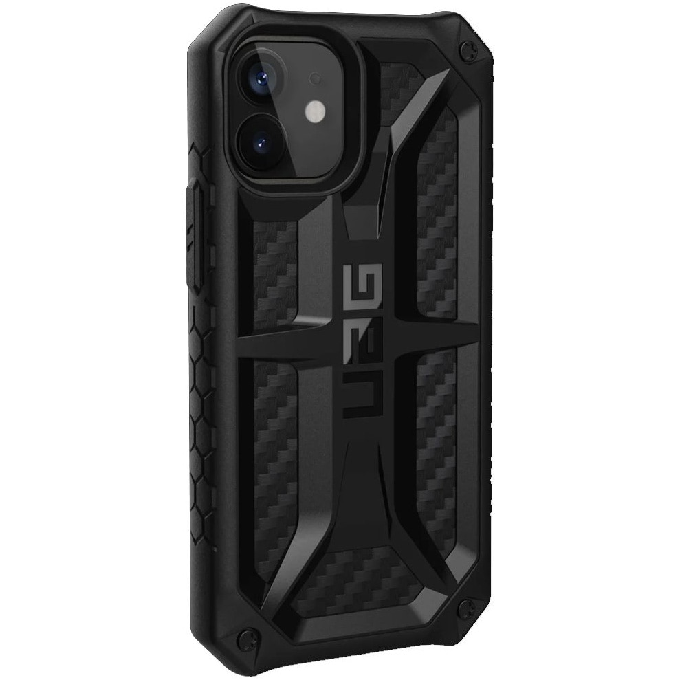 Husa de protectie UAG Monarch Series pentru iPhone 12 Mini, Carbon Fiber