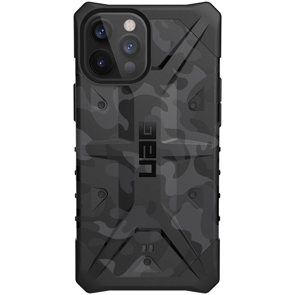 Husa de protectie UAG Pathfinder Series Special Edition pentru iPhone 12 Pro Max, Midnight Camo