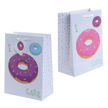 Punga cadou - I Donut Care, Cu model Punga cadou - I Donut Care, Cu model