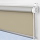 Roleta textila, opaca, izolatie termica, instalare non-invaziva, rulou midi TERMO, P+R, 90 x 215 cm, bej, balcon