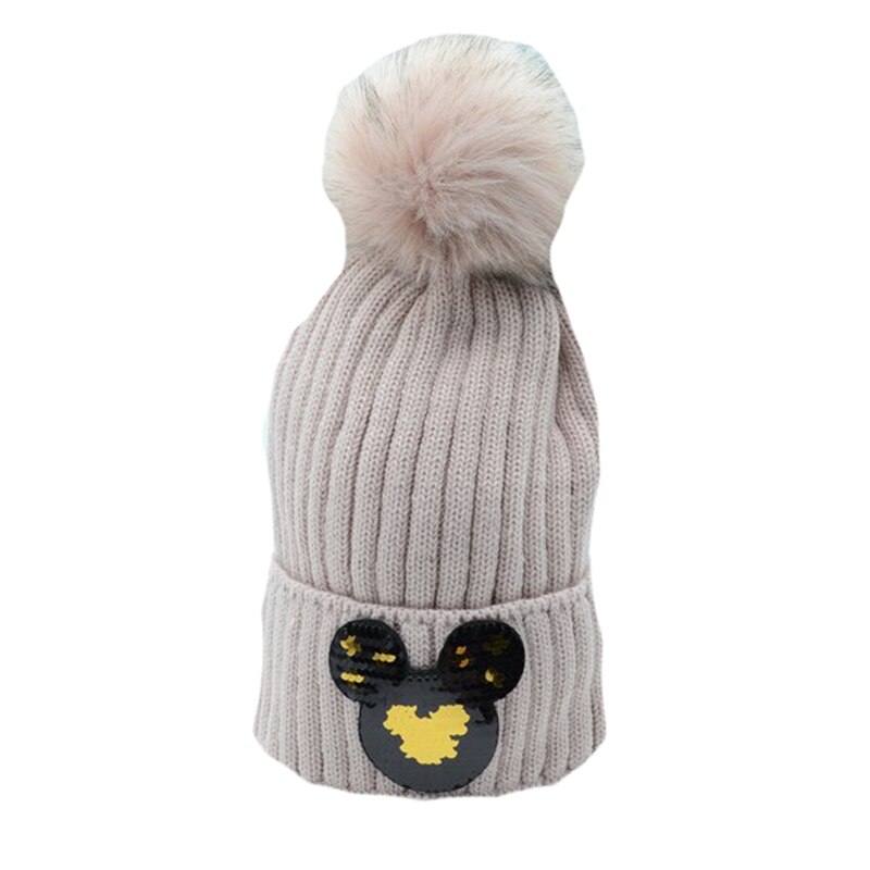 Caciula pentru fete Mini Junior GR-2, Roz, Universala