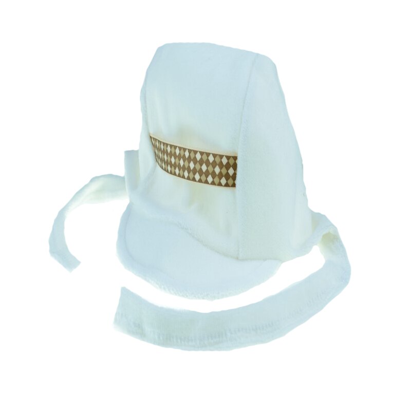 Caciula pentru fete Mic Pitic C271nn, Alb, 38 cm