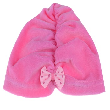 Turban pentru fete Mic Pitic T86nn, Roz, 44 cm Turban pentru fete Mic Pitic T86nn, Roz, 44 cm