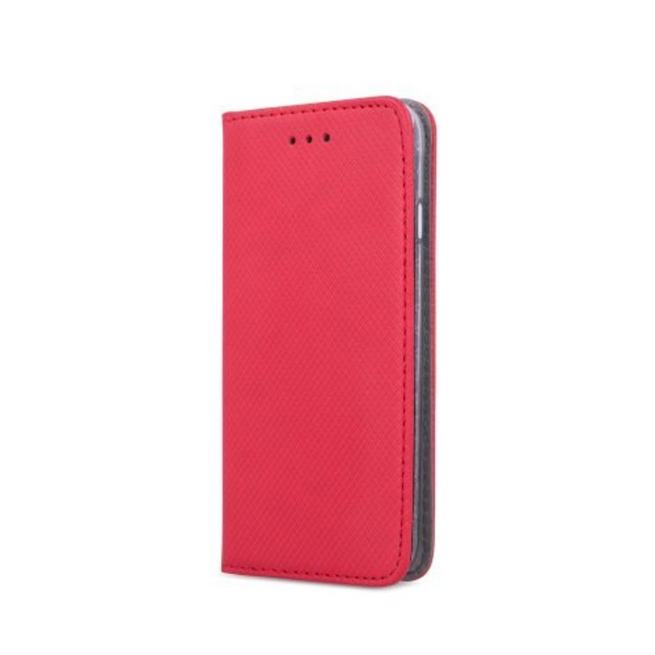 Калъф тип тефтер Smart Magnet case за Samsung Galaxy A21s, Червен