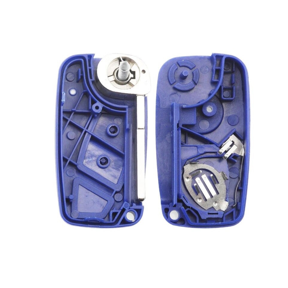 thumbnail image 2 of FOBTRONICS 2-Button Flip Key Shell Case – For FIAT Panda, Idea, Punto, Stilo, Iveco + LOGO A66 2 of 4