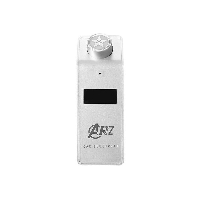 Car Kit auto cu modulator FM Hands Free, gri, Buletooth 2.1, A2DP