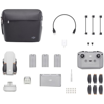 Drona DJI Mini 2 Fly More Combo , 4K, Gri Drona DJI Mini 2 Fly More Combo , 4K, Gri