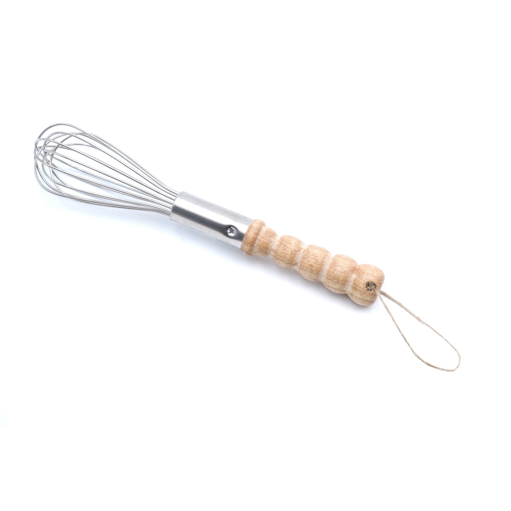 Tel de bucatarie din metal si lemn, 30 cm