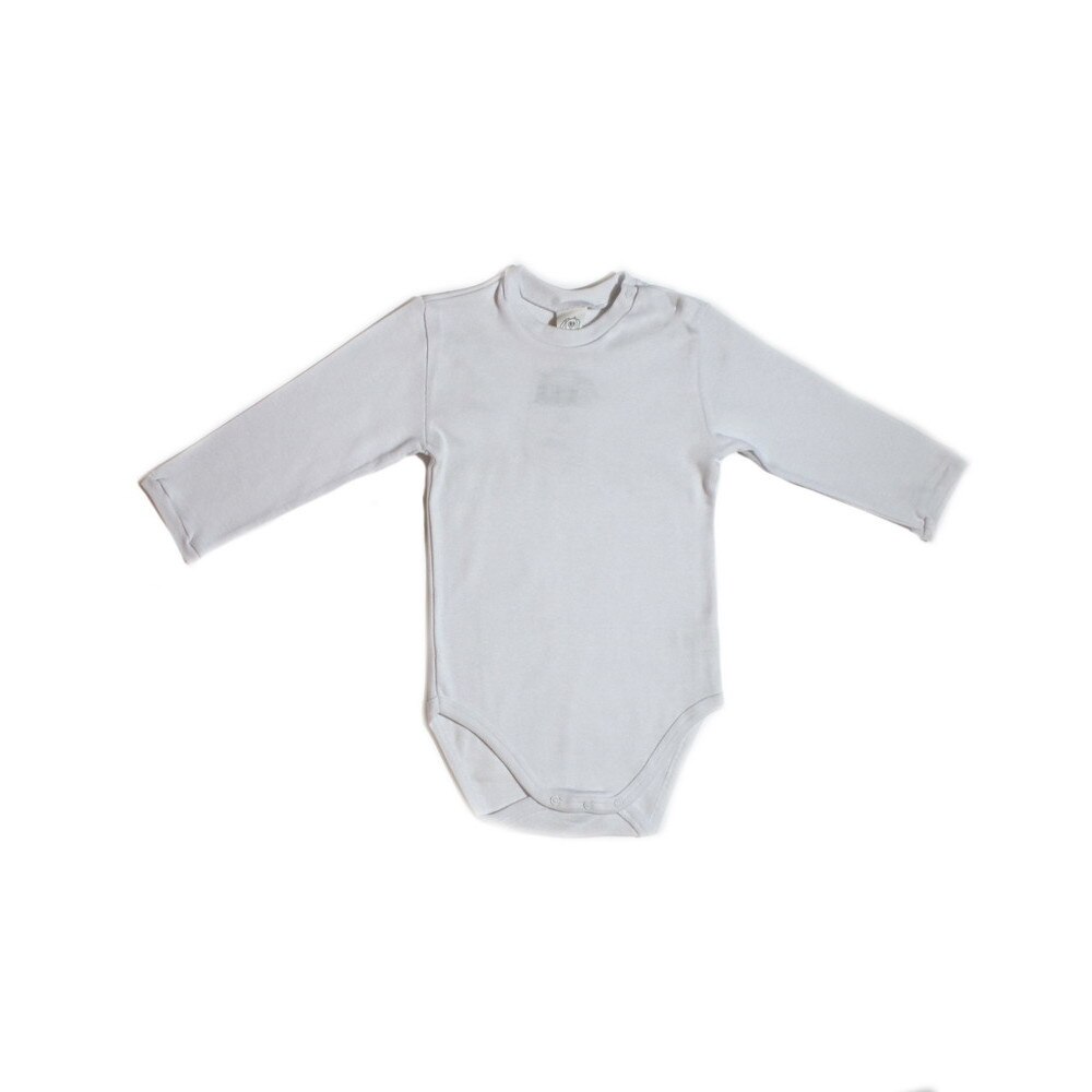Body baby maneca lunga, Sofiaman, 17387, 18L, alb
