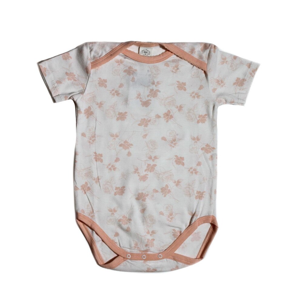 Body baby maneca scurta, Sofiaman, 17455, 24L, soft pink