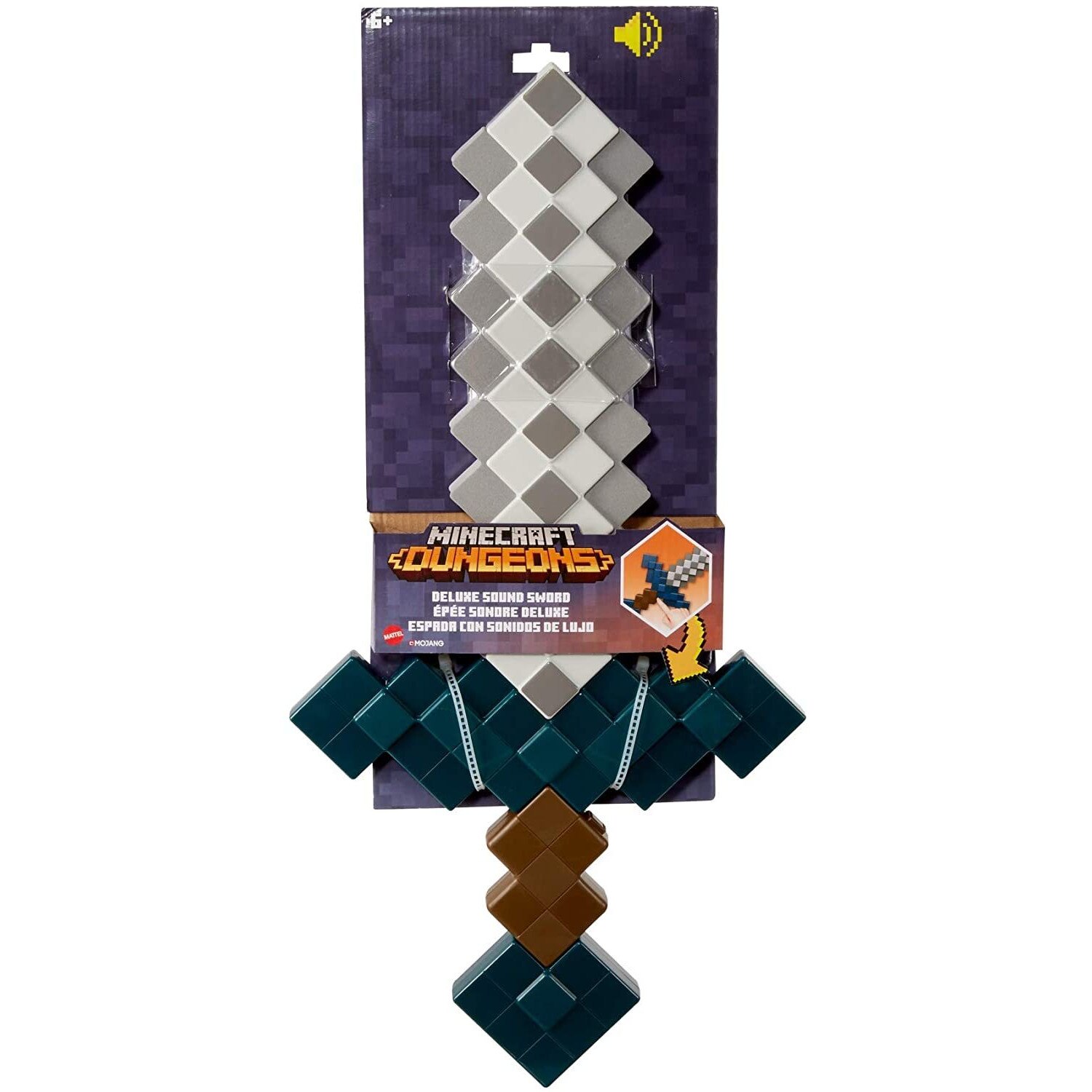 Figurina sabie Minecraft Dungeons Deluxe cu sunet 42 cm