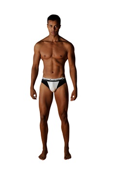 Slip Clasic barbati, Model 02, Tuareg, Alb/Negru Slip Clasic barbati, Model 02, Tuareg, Alb/Negru
