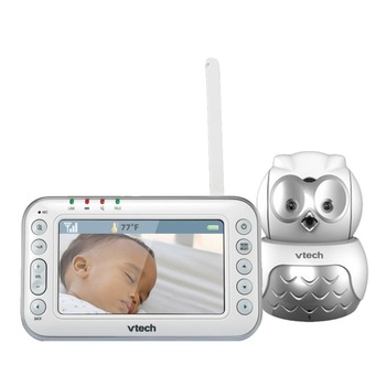 Videointerfon digital bidirectional Vtech 4.3 inch BM4600 Bufnita, camera rotativa, melodii si termometru Videointerfon digital bidirectional Vtech 4.3 inch BM4600 Bufnita, camera rotativa, melodii si termometru