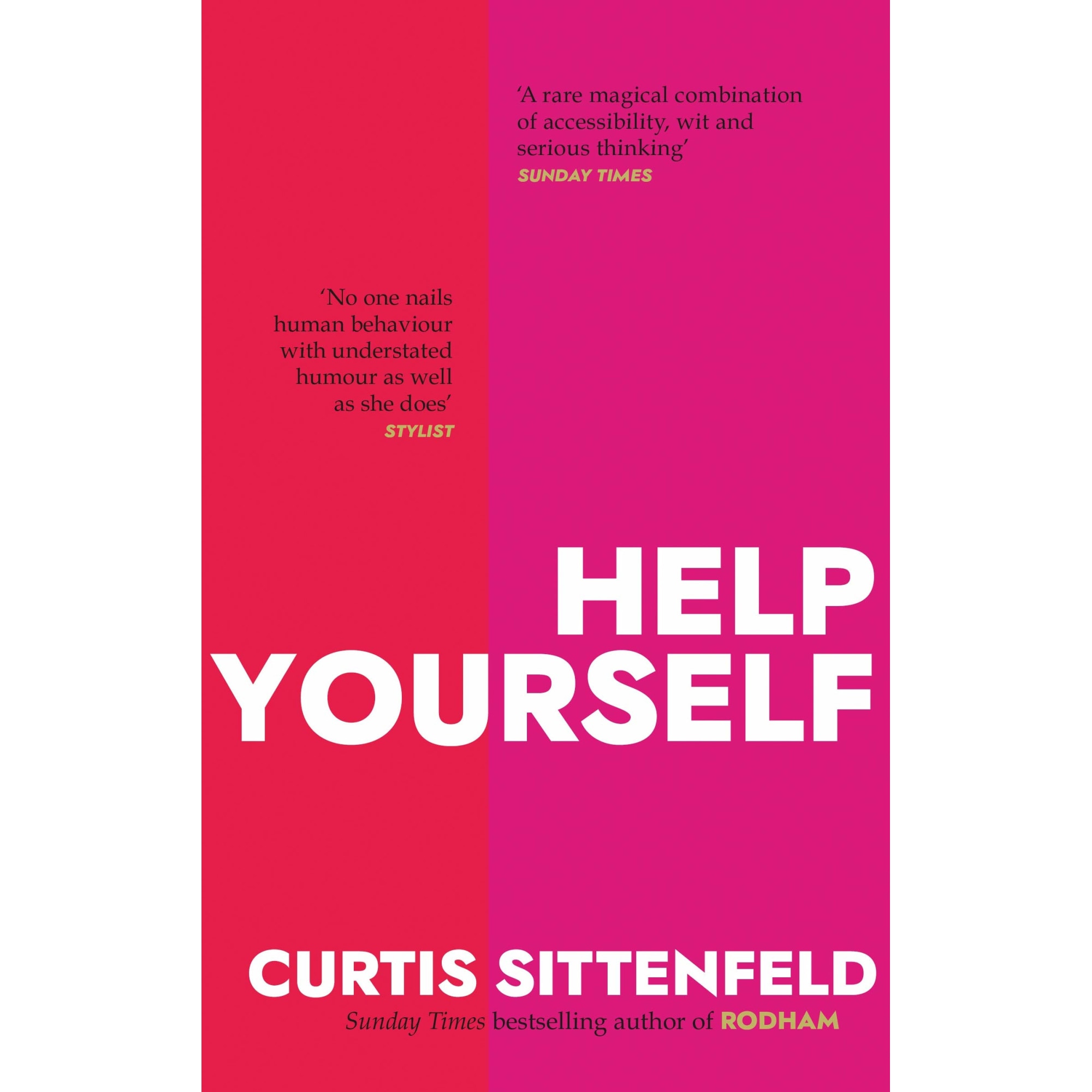 Help Yourself - Curtis Sittenfeld, editia 2020