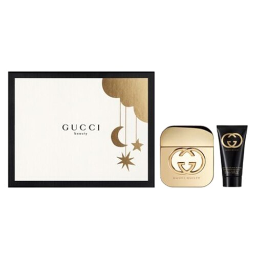 Set Gucci, Guilty, Femei: Apa de Toaleta, 50 ml + Lotiune de corp, 50 ml