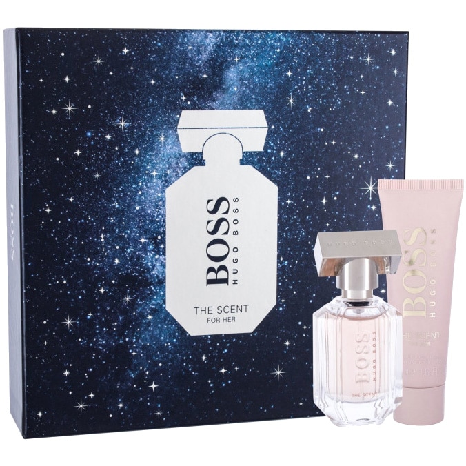 Set Hugo Boss, The Scent, Femei: Apa de Parfum, 30 ml + Lotiune de corp, 50 ml