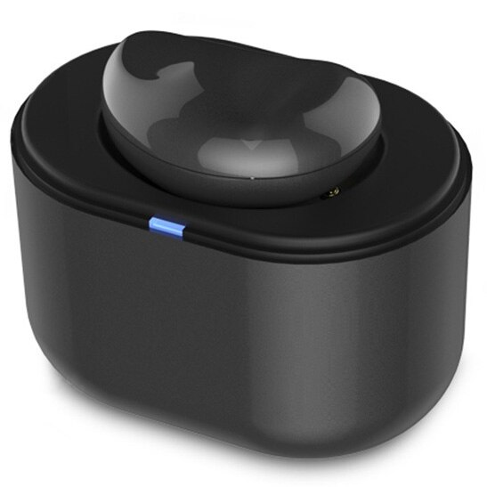 Casca Bluetooth In-Ear Remax RB-T25, Smart Touch, Carcasa de incarcare, Black