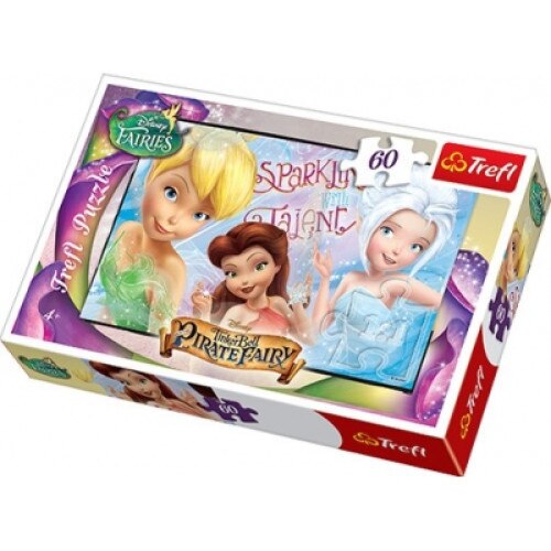 Puzzle Trefl, Tinker Bell Pirate Fairy, 60 piese