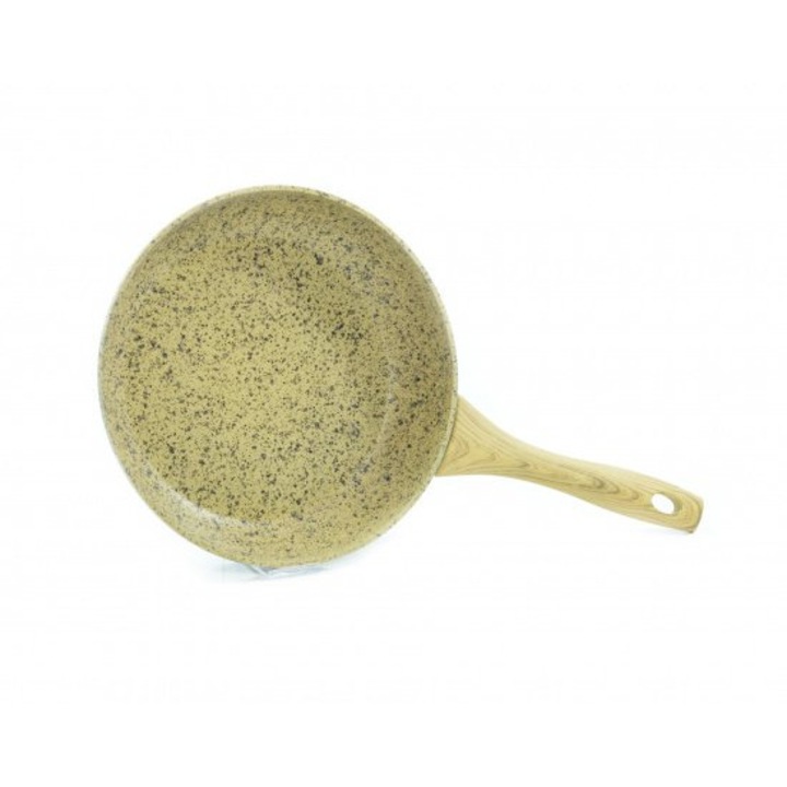 Tigaie Fissman-Crema Nova,20 x 4,5 cm, aluminiu, crem