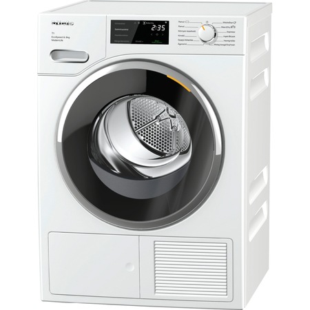 Uscator de rufe Miele TWF 660 WP, Pompa de caldura, 8kg, Clasa A+++, WiFI, EcoDry, FragranceDos2, Perfect Dry, Alb