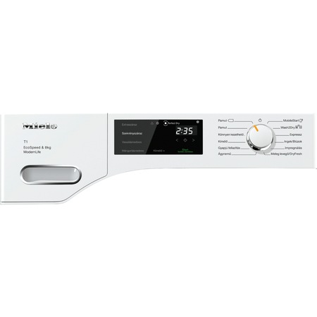 Uscator de rufe Miele TWF 660 WP, Pompa de caldura, 8kg, Clasa A+++, WiFI, EcoDry, FragranceDos2, Perfect Dry, Alb