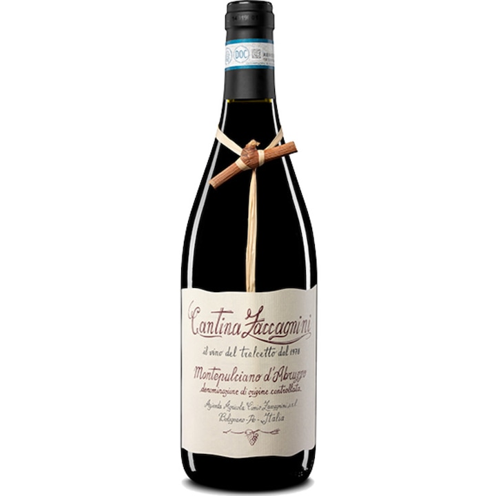 Червено вино Cantina Zaccagnini Montepulciano D'Abruzzo, Монтепулчано, Италия, 750 мл.