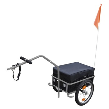 Remorca de bicicleta, pentru transport marfa  Remorca de bicicleta, pentru transport marfa