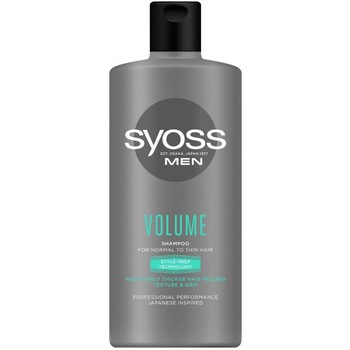 Sampon pentru barbati Syoss Men Volume, pentru par normal si subtire, 440 ml Sampon pentru barbati Syoss Men Volume, pentru par normal si subtire, 440 ml