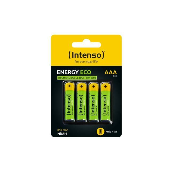 Intenso Energy Eco AAA 850mAh akkumulátor 4db/cs (7505114) (intenso7505114)