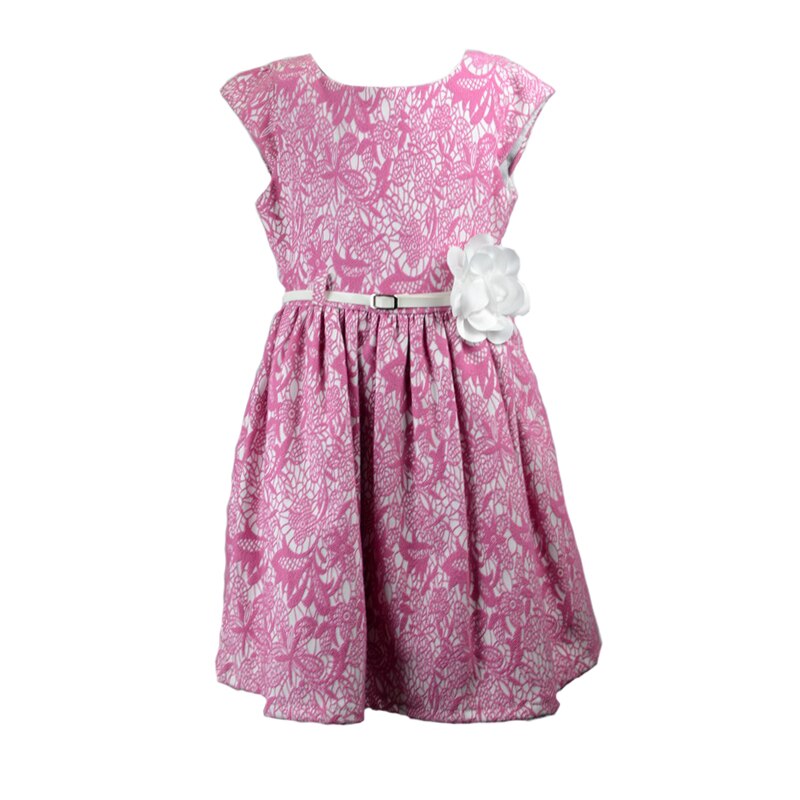 Rochita eleganta pentru fete Mini Junior, inchidere fermoar, Multicolor
