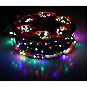 Instalatie de craciun pentru interior/exterior , 40 metrii liniari , multicolor Instalatie de craciun pentru interior/exterior , 40 metrii liniari , multicolor