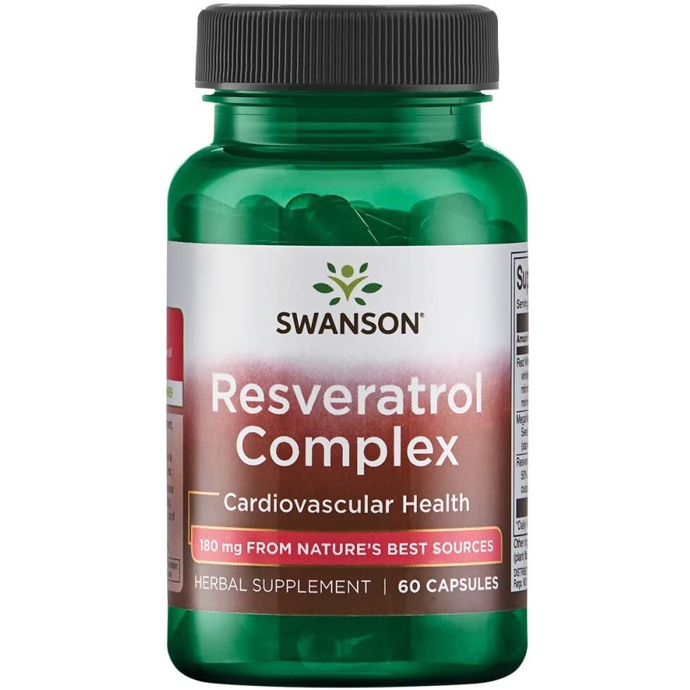 Supliment alimentar Swanson Resveratrol Complex 60 Capsule