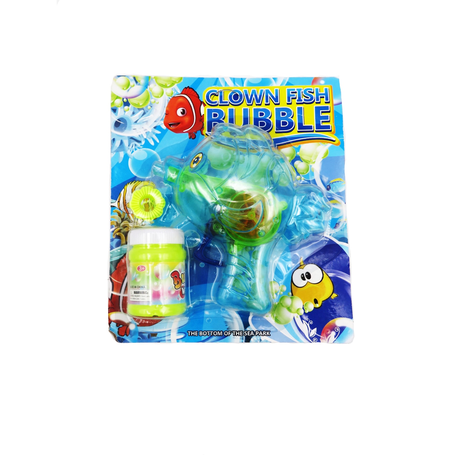 Pistol Forma Peste Pentru Facut Baloane De Sapun, Verde