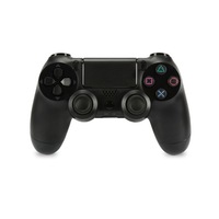 Controler PS4 GREATON® fara fir, pentru confort maxim, alimentare prin cablu USB, negru