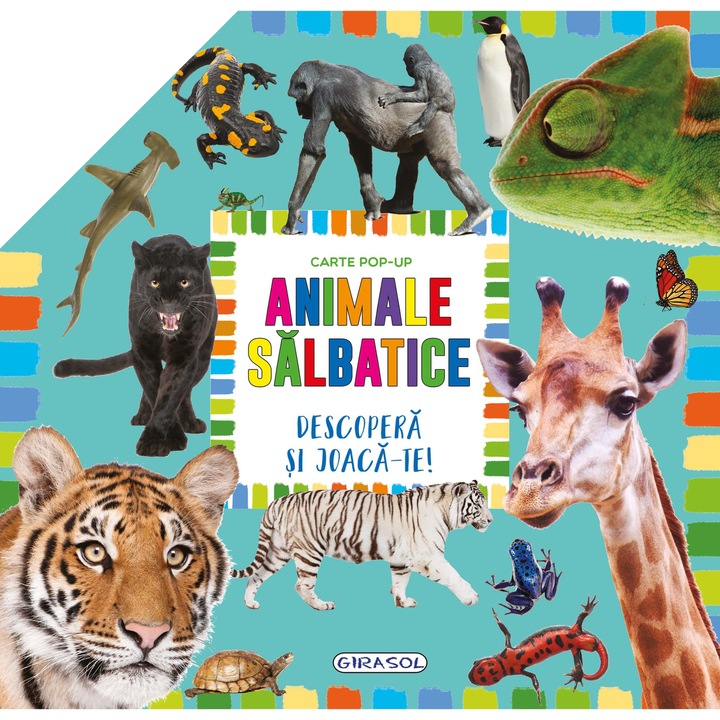 Carte pop-up - animale salbatice