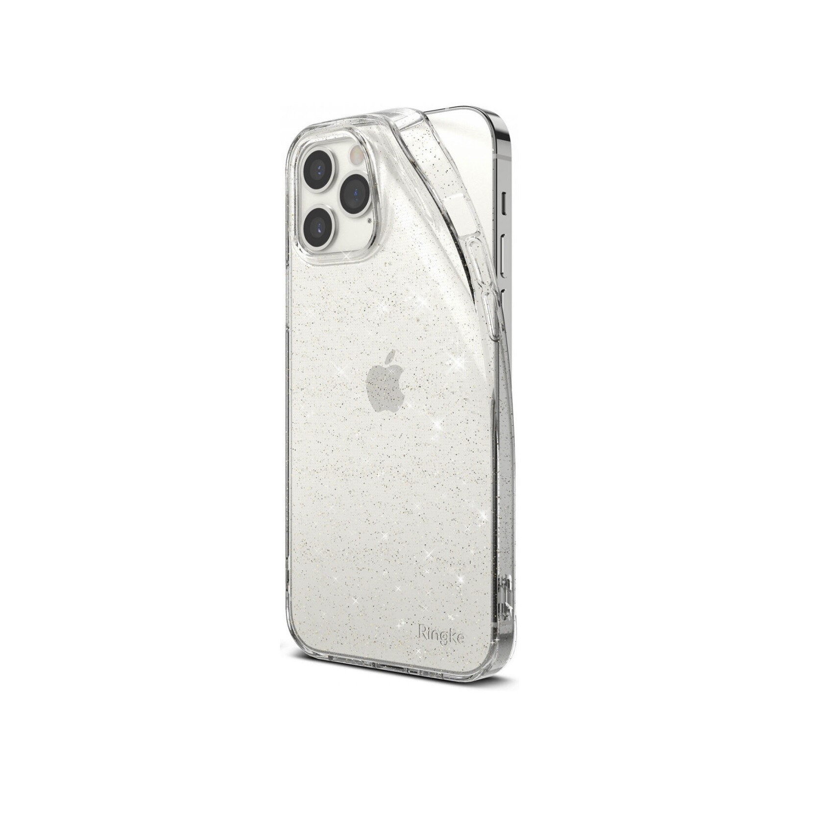 Husa Ringke Air iPhone 12 / iPhone 12 Pro Transparent cu sclipici