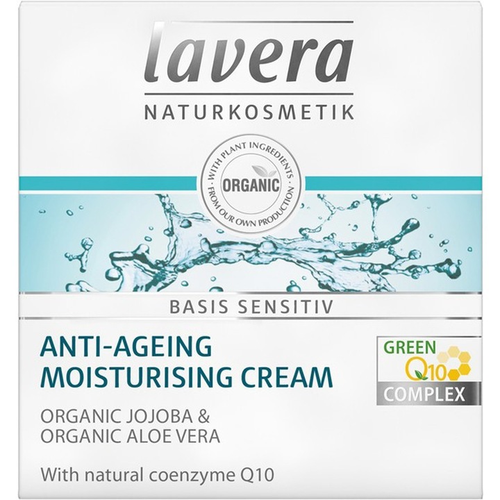 Crema antirid hidratanta cu coenzima Q10, 50ml, Lavera