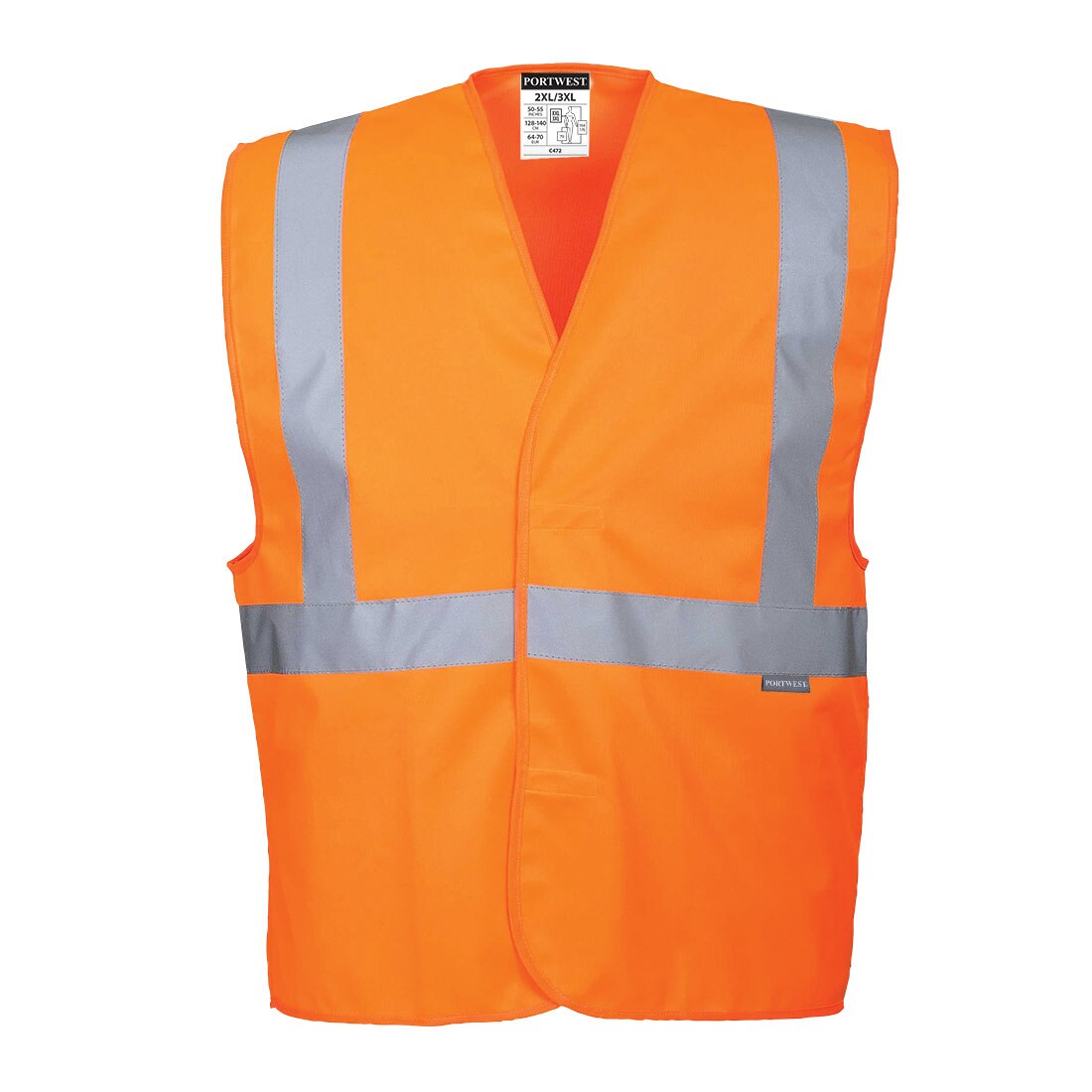 Vesta Hi-Vis One Band & Brace C472ORRXX/3X, culoarea Portocaliu, marimea XL