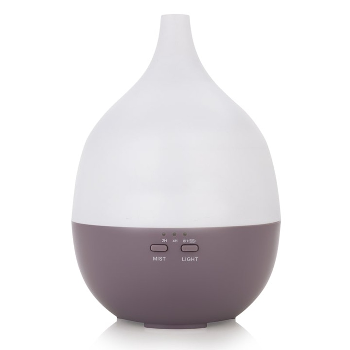 Aroma diffúzor Mohana, Vaya, lila. fényekkel, 300 ml., Időzítővel